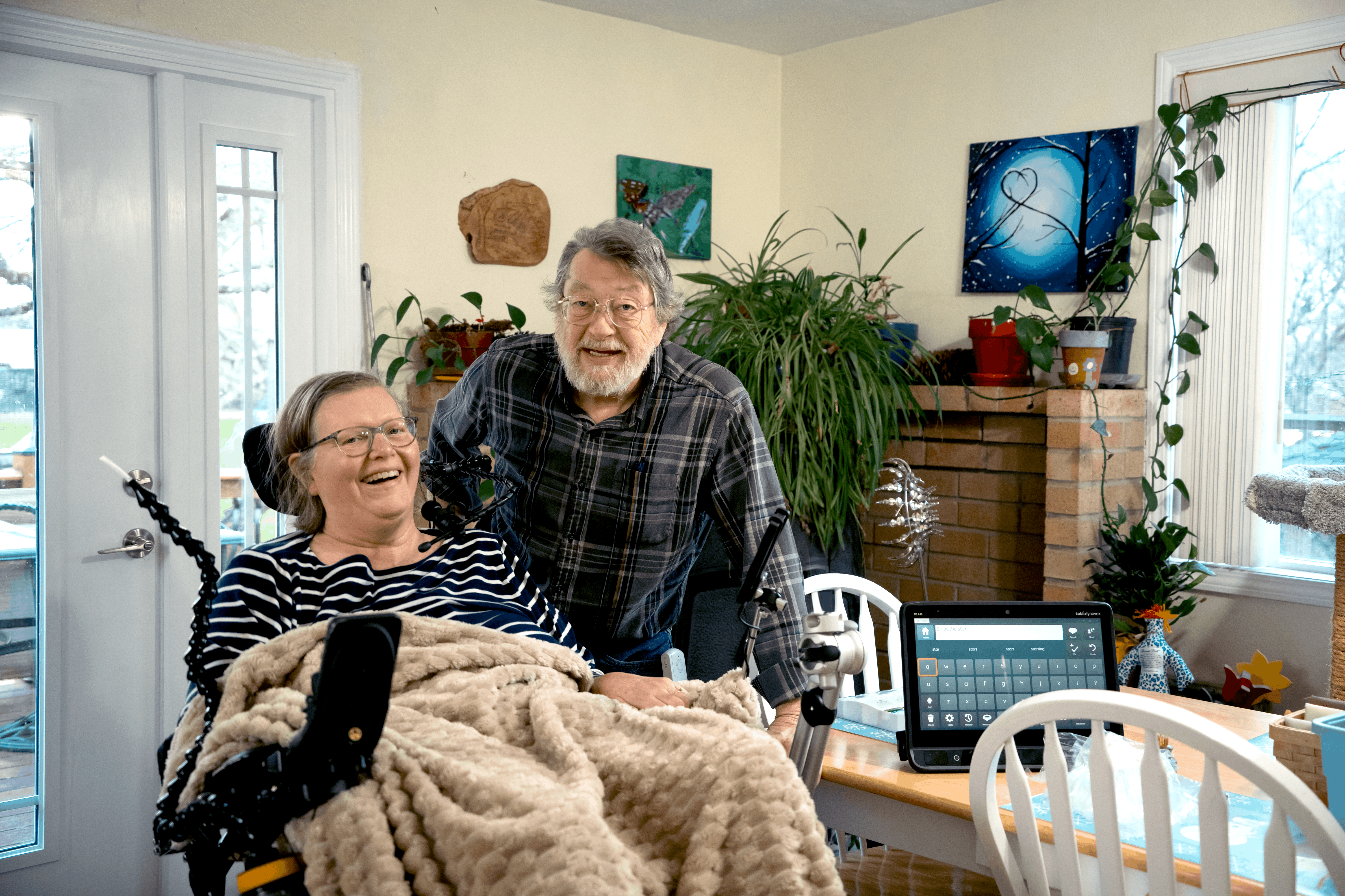 Julie and her husband, Steve