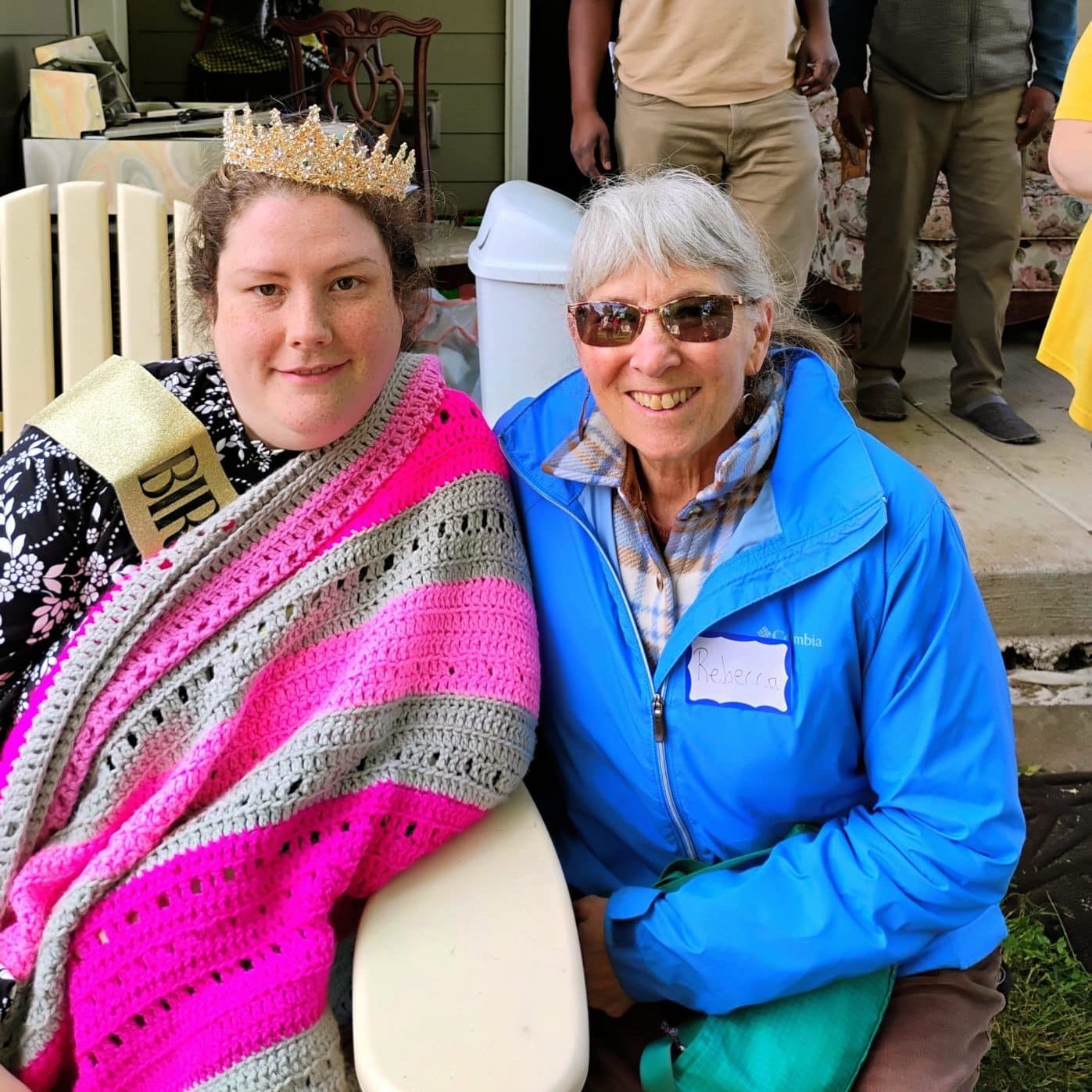 Kelly and Rebecca celebrate Kelly's birthday