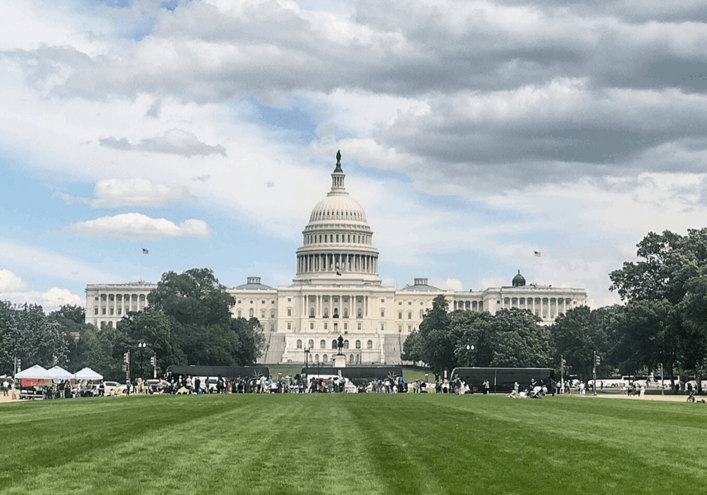 The capitol building in Washington, DC