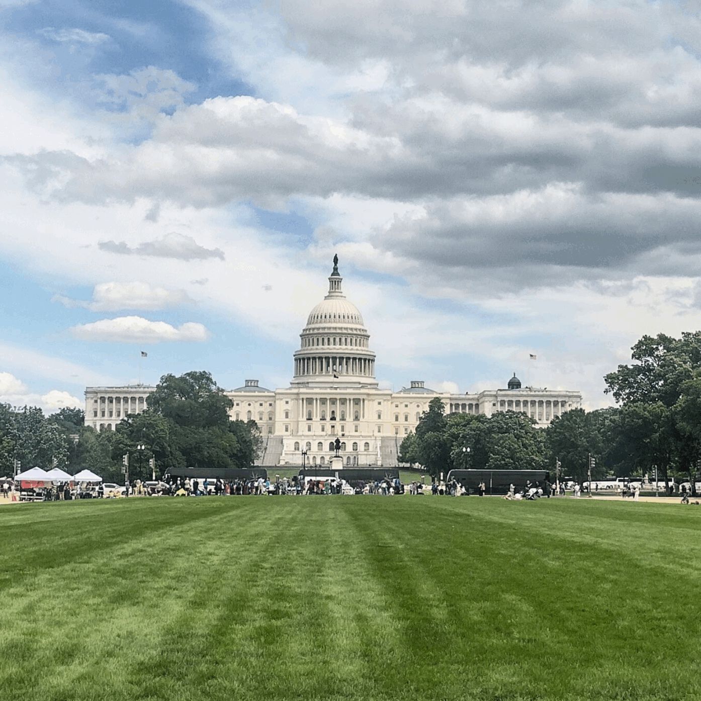 The capitol building in Washington, DC